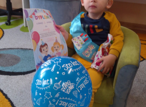 Drugie urodzinki Mikołaja.