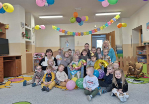 Zdjęcie grupowe z jubilatami.