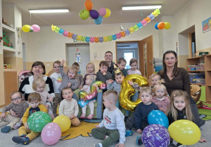 Zdjęcie grupowe z jubilatami.