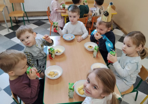 Poczęstunek jubilata.