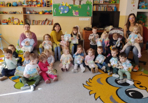 Świąteczne zdjęcie grupowe.