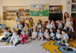 Świąteczne zdjęcie grupowe.